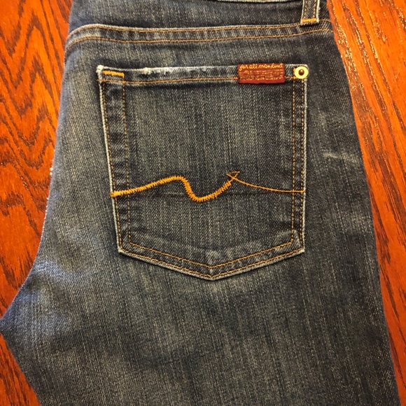 7 for All Mankind Roxanne Skinny Jean Size 27 - Picture 5 of 9